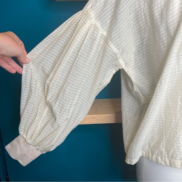 Organic dreamer sheer balloon sleeve blouse - Picture 4 of 7